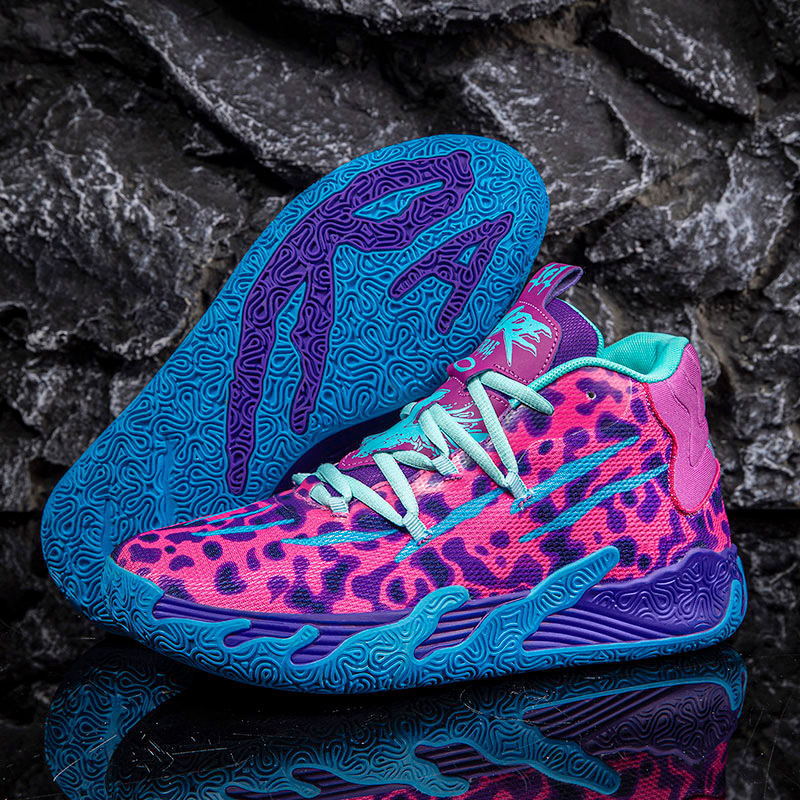 2026 New Spring Triple Ball Generation 3 High - top Basketball Shoes for Students and Teenagers Practical Wear - resistant Sports Shoes.