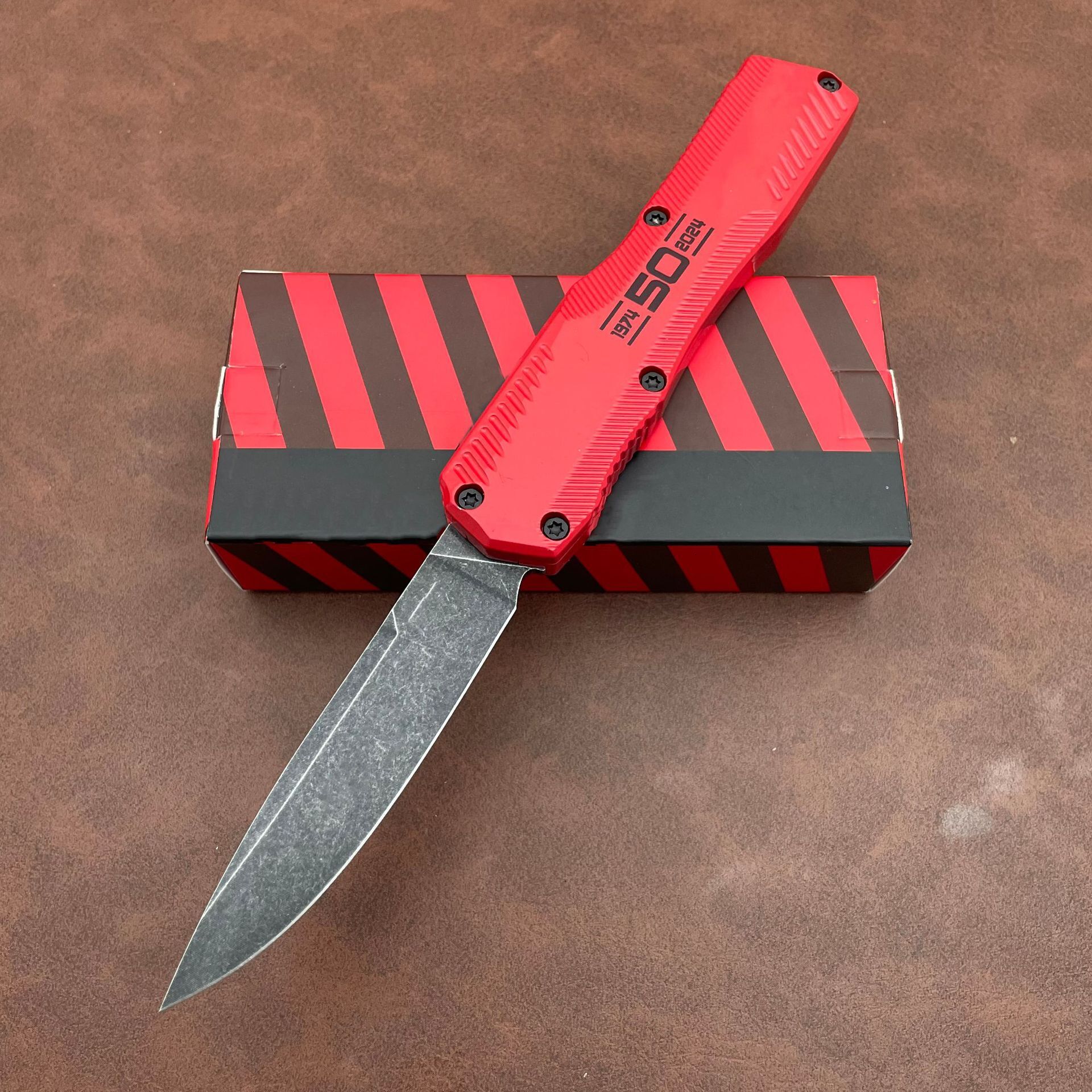KS 9000 K50 Pocket Knife D2 Steel Blade T6 Aluminum Handle Outdoor EDC Camping Knife Survival Hunting Tools