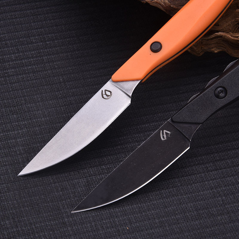 BM 15700 Flyway Fixed Blade Stonewashed Hunting Knife with Nylon Fiber Handle and Sheath. Outdoor Camping Tactical Survival Tool