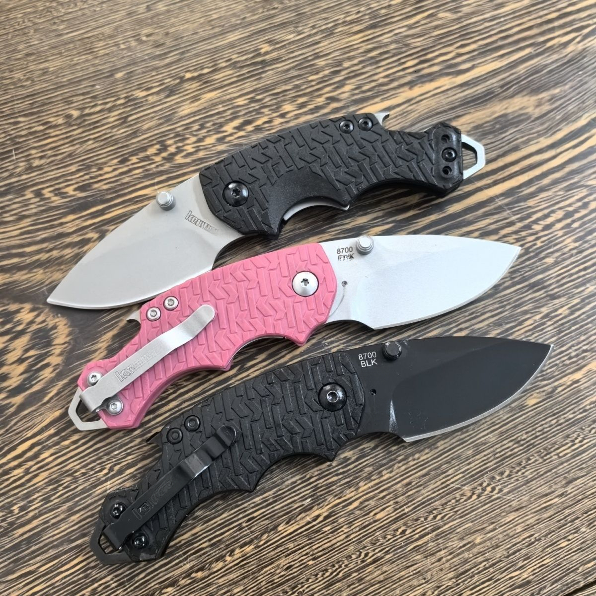 KS 3800 8700Multi-Purpose Pocket Knife 8Cr13Mov Blade Nylon Fiberglass Handle Suitable for Outdoor Camping and Daily Emergency Carry