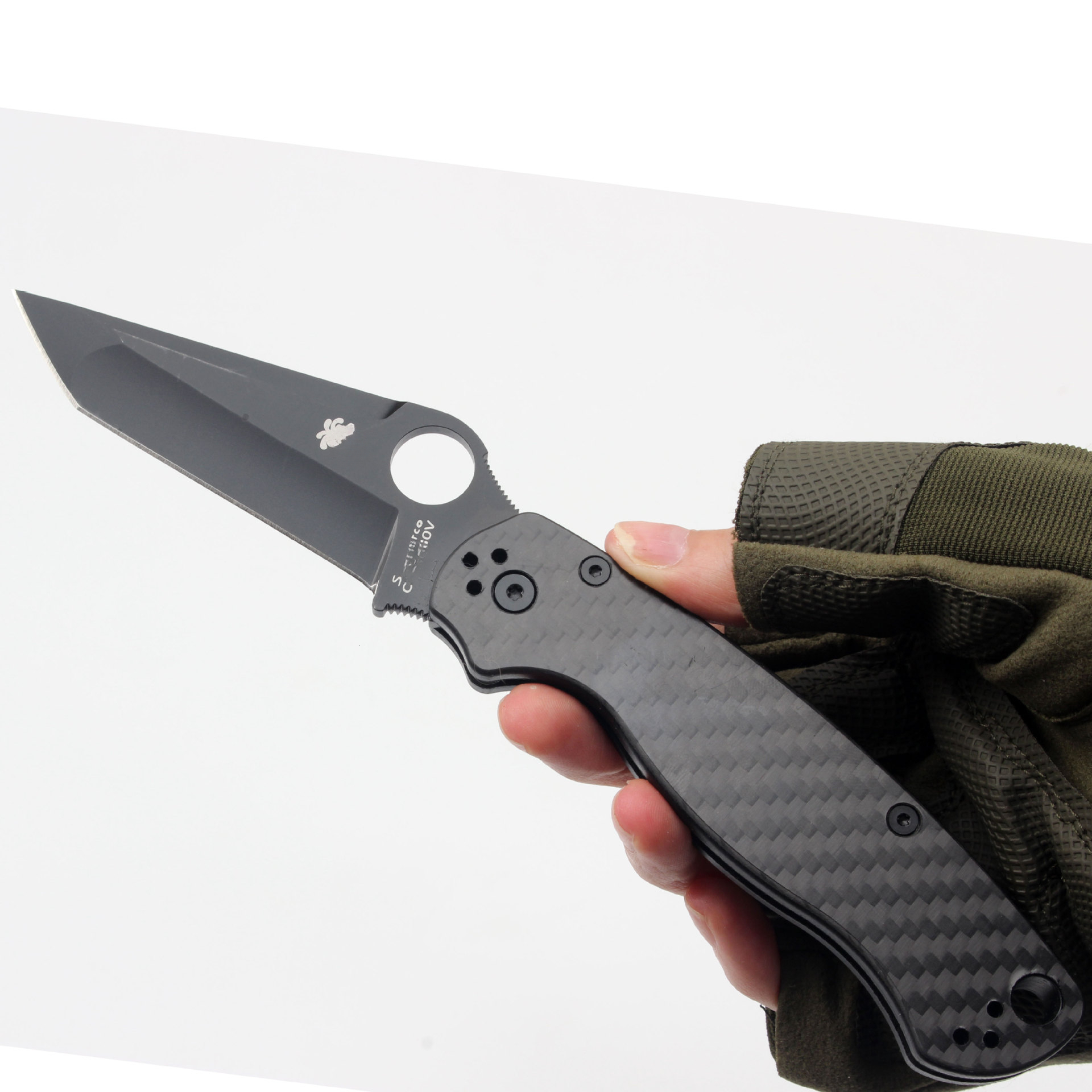 C81 Folding Knife Outdoor Camping, Hiking Pocket Knife Travel Portable EDC Utility Knife G10 handle Liner Lock