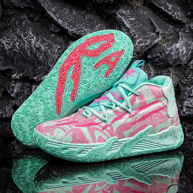 2026 New Spring Triple Ball Generation 3 High - top Basketball Shoes for Students and Teenagers Practical Wear - resistant Sports Shoes.