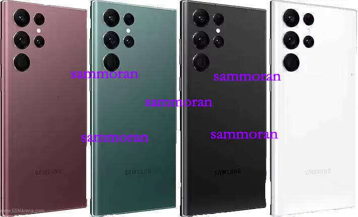 C Samsung Galaxy S22 Ultra 5G S908U S908U1 S908E S908B 6.8" 8/12GB RAM 128/256/512GB/1TB ROM Snapdragon Original Unlocked Phone