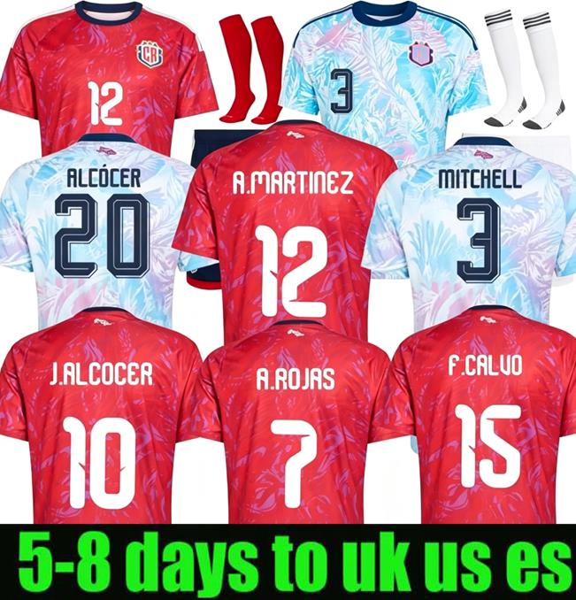 2026 World Cup Costa Rica soccer jerseys MEN KIT national team CONTRERAS CAMPBELL BENNETTE TEJEDA VENEGAS RUIZ AGUILERA SALAS 26 27 football shirt