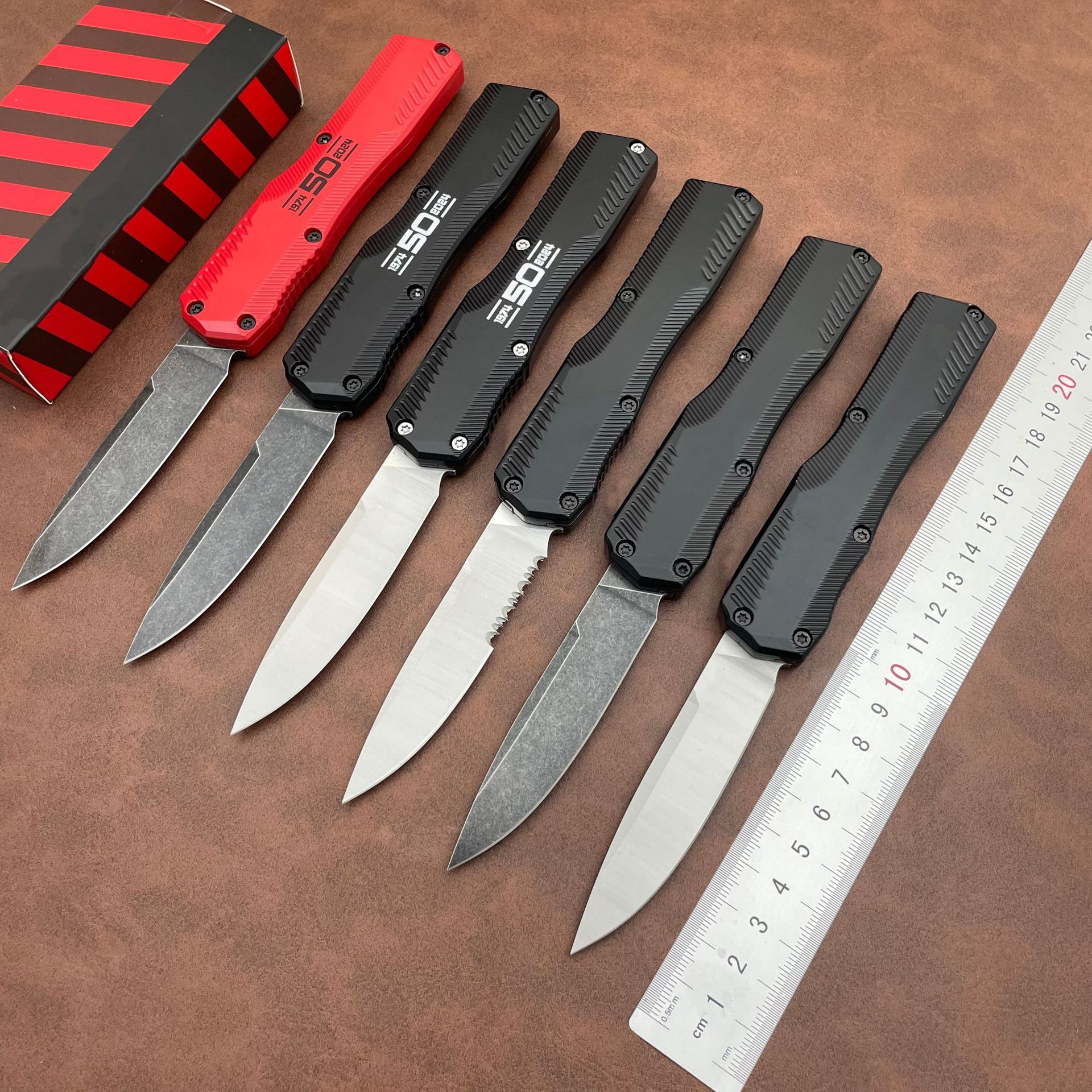KS 9000 K50 Pocket Knife D2 Steel Blade T6 Aluminum Handle Outdoor EDC Camping Knife Survival Hunting Tools