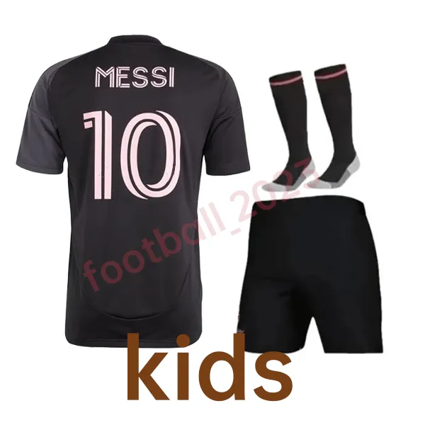 26-27 World Cup Miami football jersey Messi No10 childrens set Argentina national team training uniform