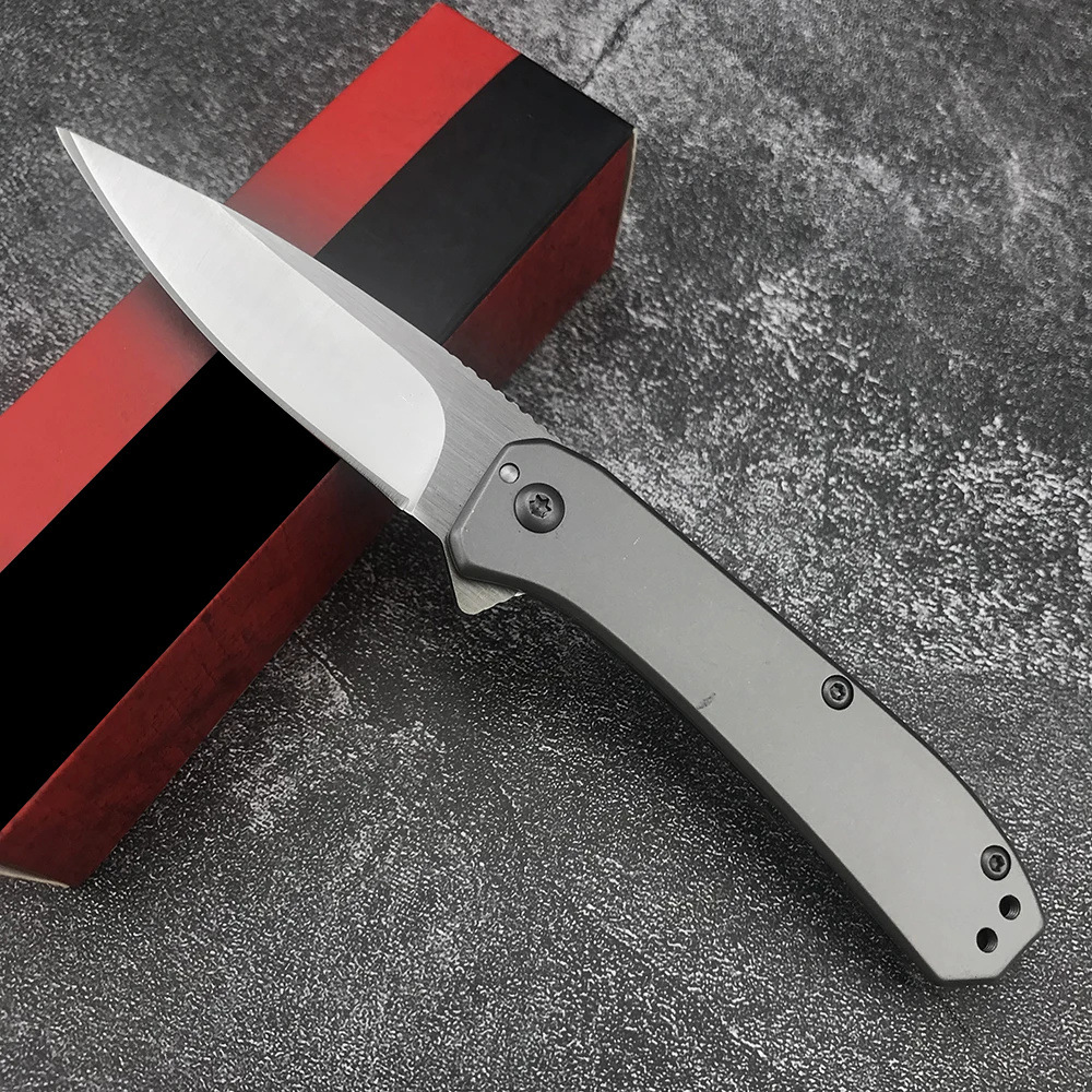 3870 Folding Blade Knife Outdoor Jungle Walking Trips Fishing Wilderness Rock Climbing Blade 8Cr13Mov Steel Handle 420 Steel