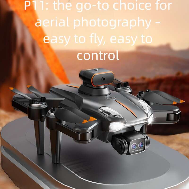 P11 Brushless Drone, Professional HD Aerial Photography, GPS Return Home, Long Endurance Quadcopter, Foldable RC Aircraft Toy for Outdoor Use CKS