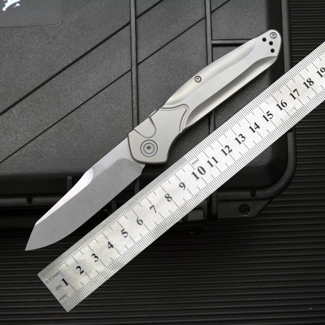 BM9400/940 folding knife M390 blade tactical camping survival titanium alloy handle outdoor hunting and rescue EDC tool pocket knife