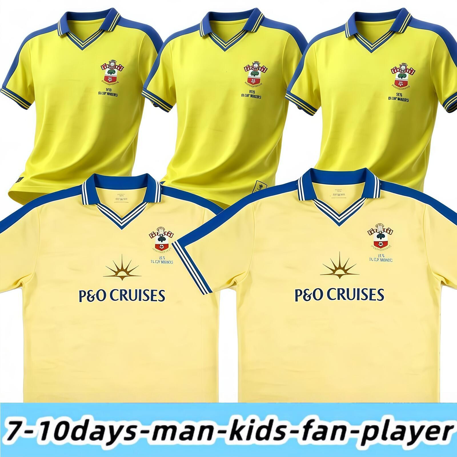 southampton FC Soccer Jersey2025-2026 Special Soccer Jersey FA Cup 50th Anniversary REDMOND Football Shirt Adult Men Kids Top Quality