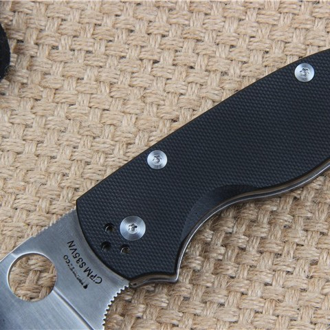 C41 Handle Outdoor Folding CPM S35VN Sanding Wilderness Survival High Hardness Sharp Portable EDC Knife