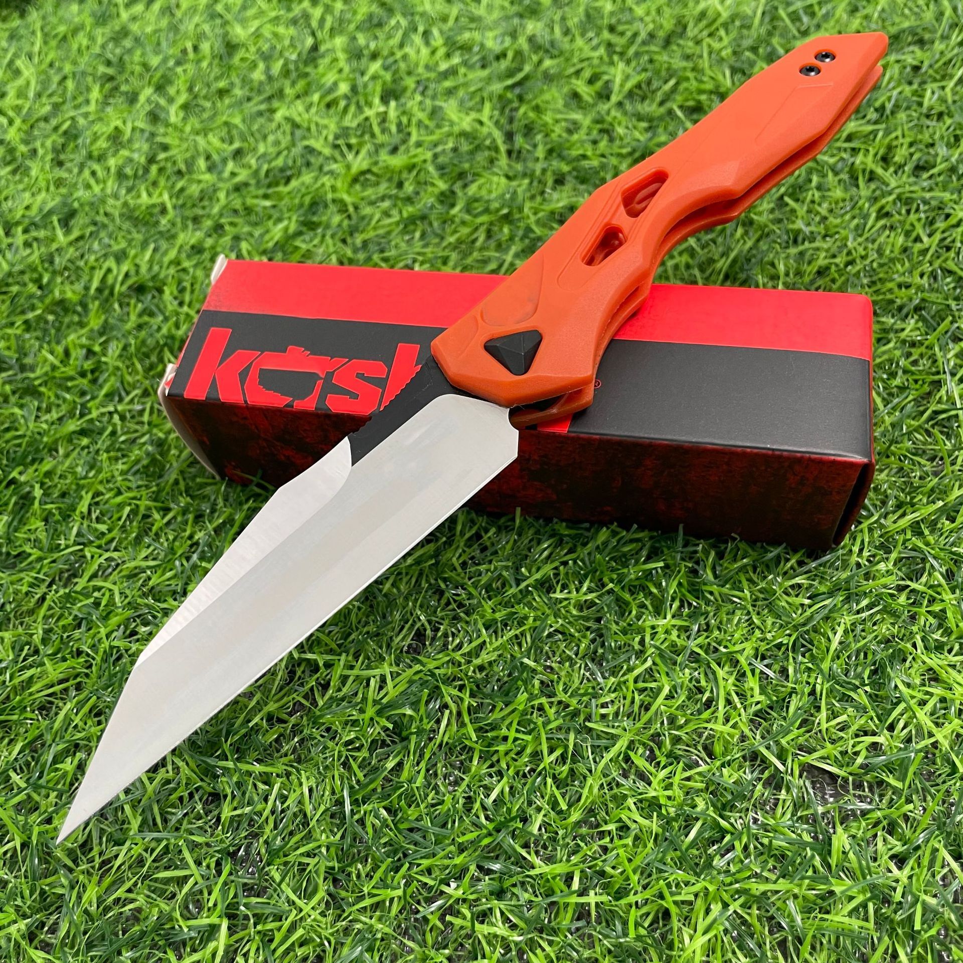 7650 Outdoor FE 034 Folding Pocket Knife CPM154 Blade Nylon fiber Handle Camping Survival Gear and EDC Men's Hunting Knives
