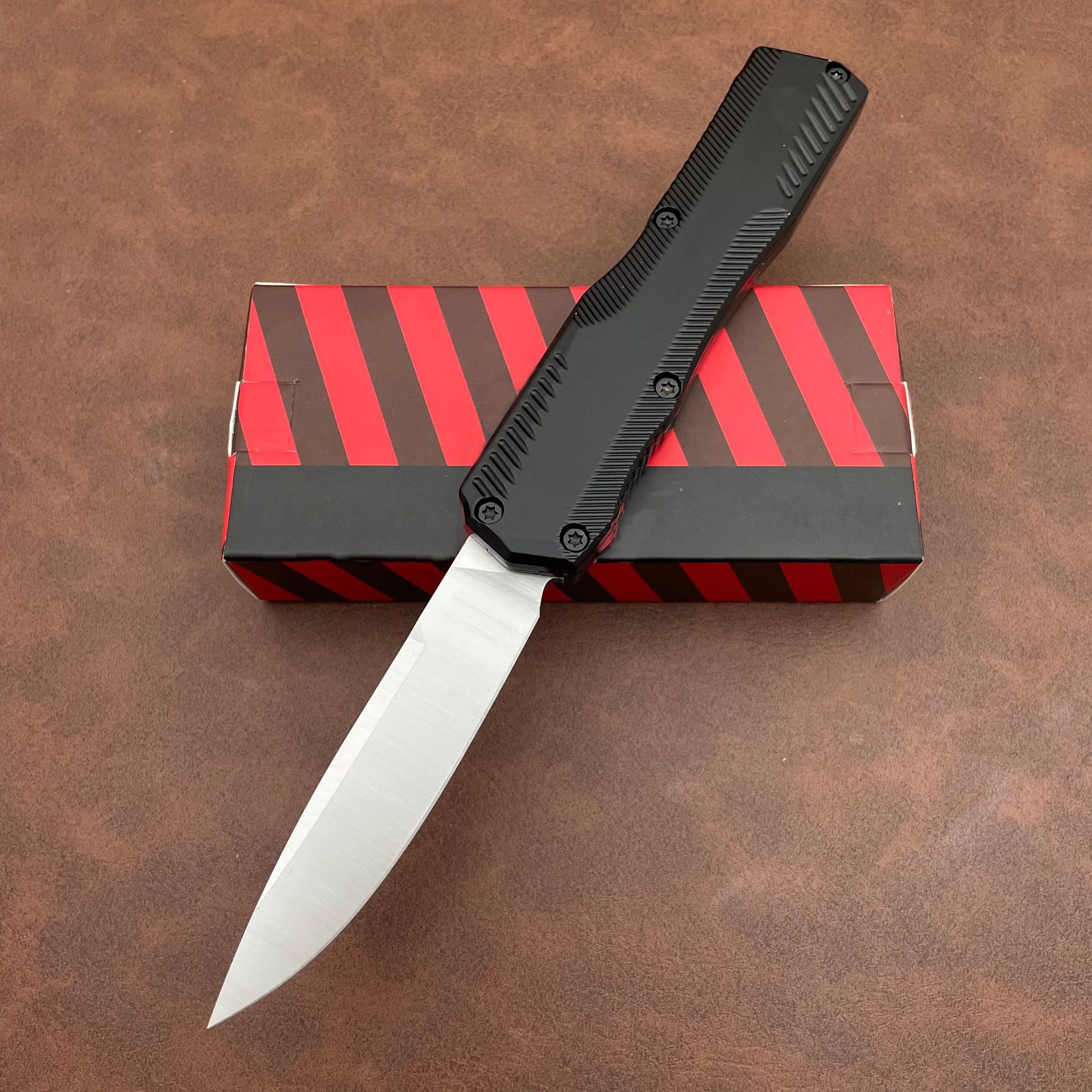 KS 9000 K50 Pocket Knife D2 Steel Blade T6 Aluminum Handle Outdoor EDC Camping Knife Survival Hunting Tools