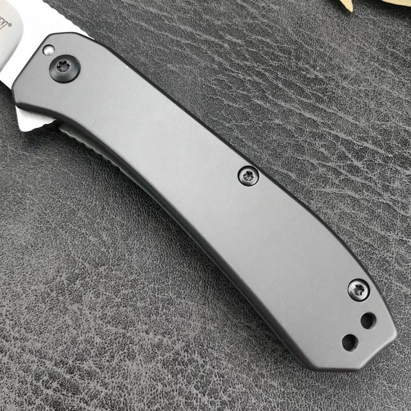 KS 3870 Amplitude 2.5 Pocket Folding Knife 8Cr13MoV Blade 420 Steel Handle Outdoor Fishing Camping Cutting Ambidextrous Knives