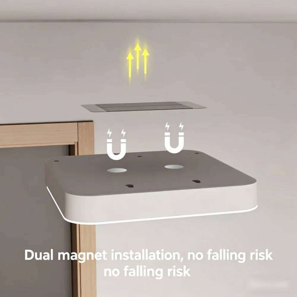 Motion Activated Ceiling Light Modern Smart LED with USB Charging Port Magnetic Mount No Installation Required Remote-Controlled - view 6