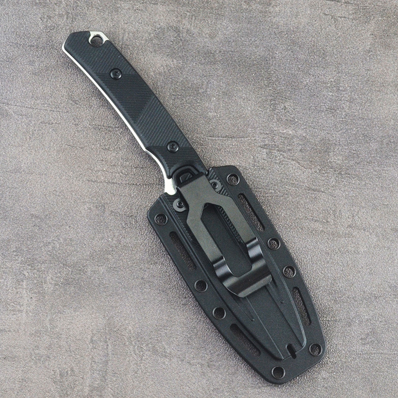 KS 2048 Fixed Blade Knife 8Cr13Mov Blade Nylon Fiber Handle Outdoor Pocket Knife EDC Camping Hunting Survival Military Tools