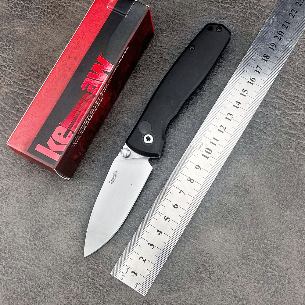 KS 2503 Folding Knife Sharp Cutting Hunting Survival Pocket Knife Portable Rescue Camping Outdoor Knife D2 Blade Aluminum Handle