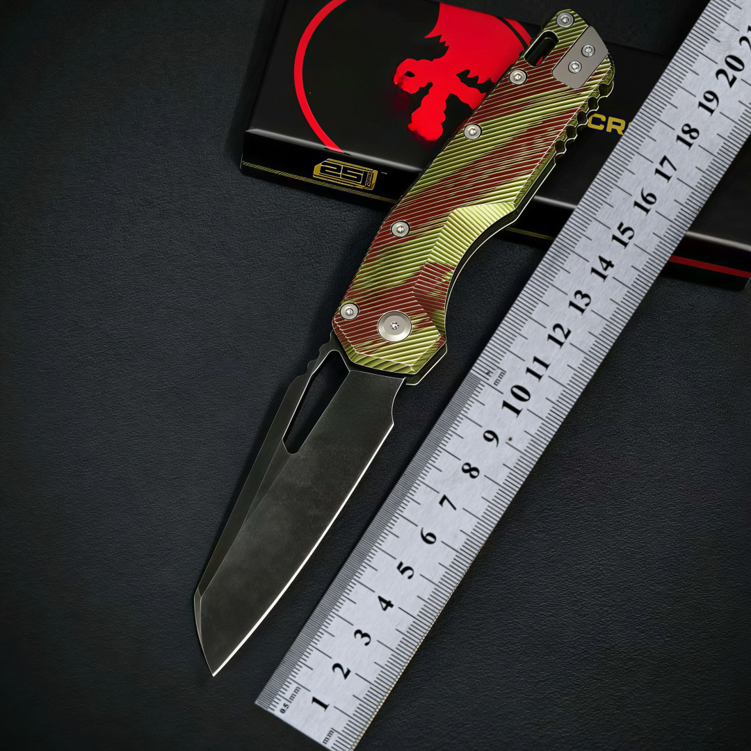 Wilderness Folding Camping Outdoor Pocket Knife M390 Blade Aluminium Alloy Handle Hunt Survival Tactical Utility Knives EDC Tools
