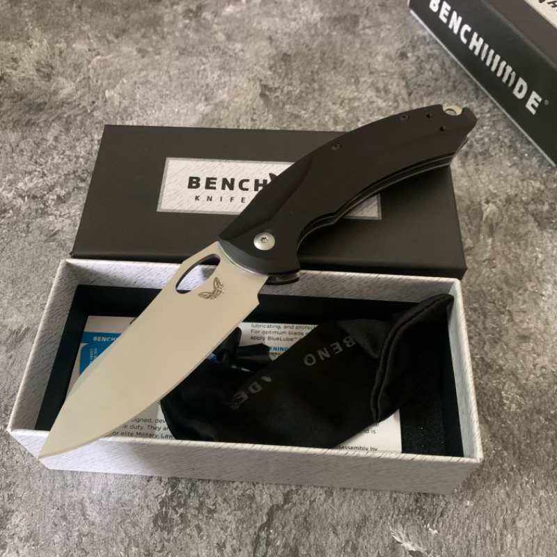 818 Tactical S30V Satin Blade Wilderness Survival Pocket Folding Knife Outdoor Camping Rock Climbing Portable Knife Rescue Knife