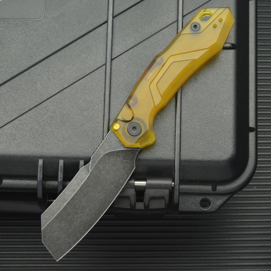 KS 7850 PEI Pocket Knife D2 Blade Suitable for Outdoor Camping Survival in The Wild EDC and Hunting Multi-functional Knife