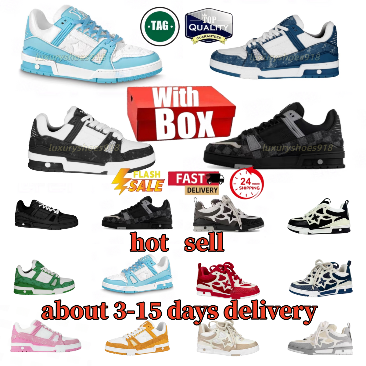 Designer louisvittuon shoes flower Skate Sneakers luxury Men Women Casual tennis Shoes Calfskin Platform Trainers Leather Abloh Lace-up lvs skate shoes with box 5AS
