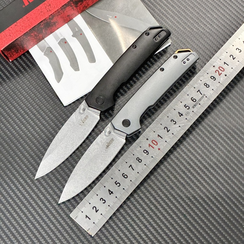 outdoor camping KS-2038 knife D2 steel CNC aviation aluminum Hunting survival tactical Gear EDC Defense utility pocket knife