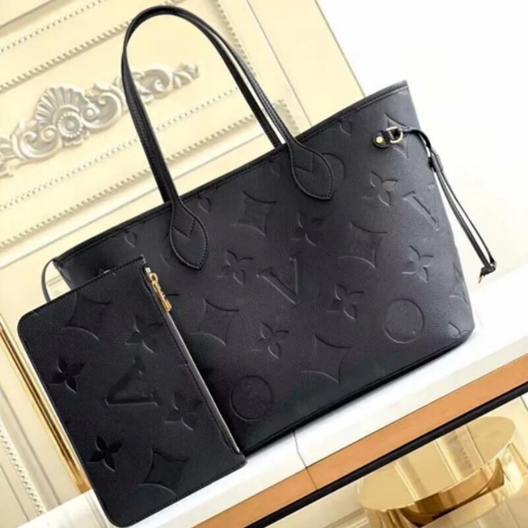 Designer Bag 2pcs Set Embossed Flower Women Crossbody Handbag Shoulder Bags louisities vuittontote Composite Clutch Tote Bag shopping Coin Purse wallet