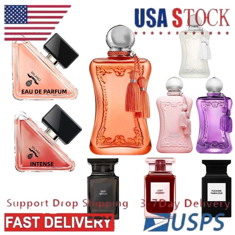 High quality perfume women cologne for mens 100ml Woman perfume Men Eau De Parfum Fragrances Perfume Long Lasting Smell good EDP cologne US Warehouse 3-7days Deliver