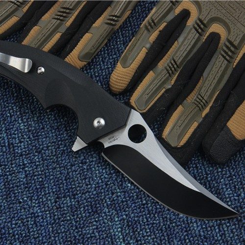 C196 Folding Knife S30V Blade G10 Handle Ball Bearing Tactical Pocket Utility Camping Outdoor Hunting Fishing Knife