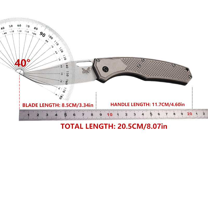 New 15535 Outdoor Camping Folding Pocket Knife Tactical Hunting CPM154 Blade Portable Utility Fruit Self-defense Knives EDC Tools