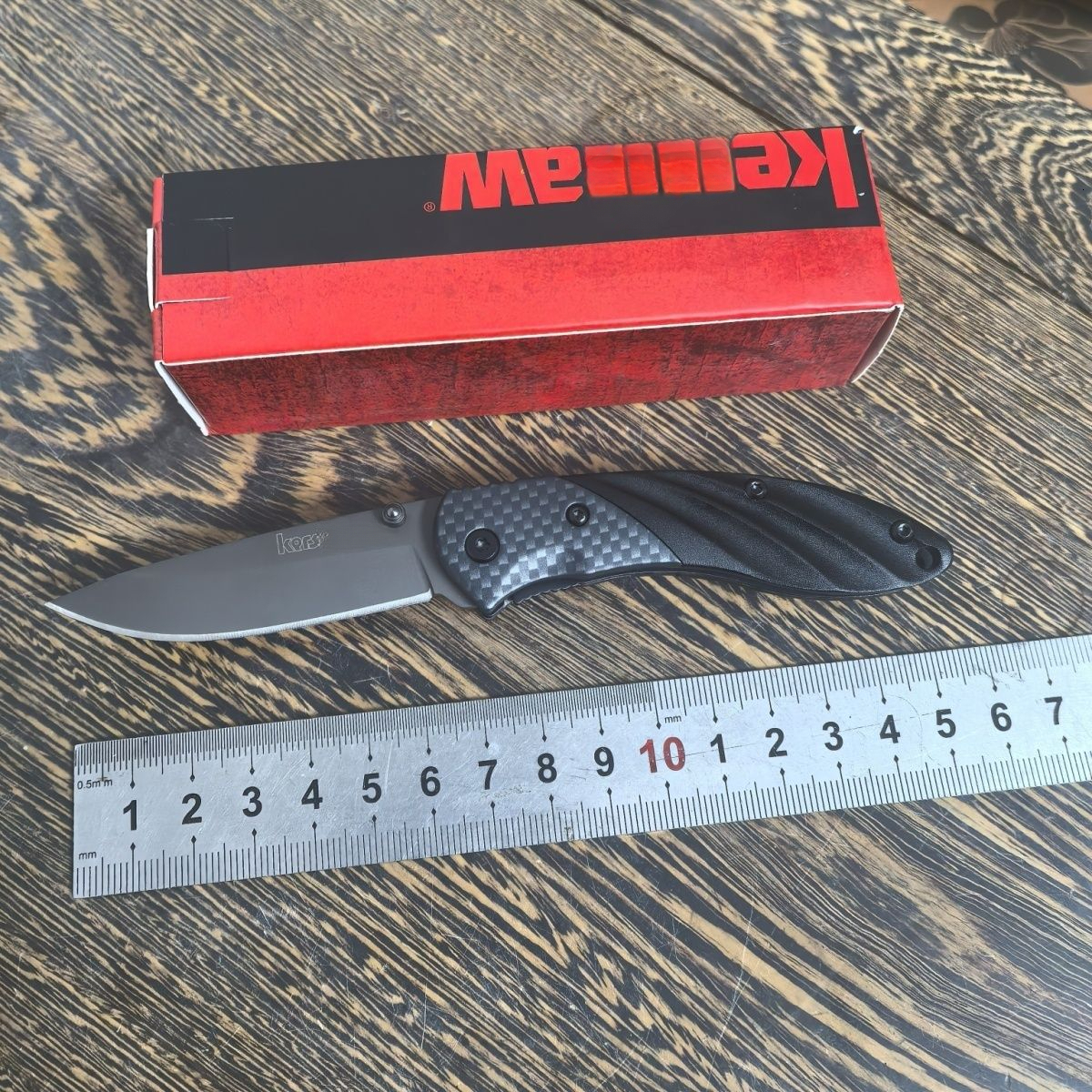 3700 camping outdoor portable pocket all-steel knife with handle, small folding fruit knife, high hardness