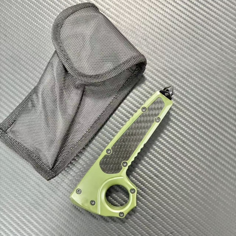 High Quality OTF Knife EDC Knives With Carbon Fiber Handle 440C Steel Tactical Survival Tool For Outdoor Camping Hiking Gear