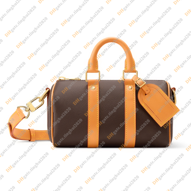 Men Fashion Casual Designe Luxury Keep 25 Bag Boston Bag Messenger Bag Crossbody Shoulder Bag Totes Handbag Top Handbag Bag TOP Mirror Quality M28957 Pouch Purse