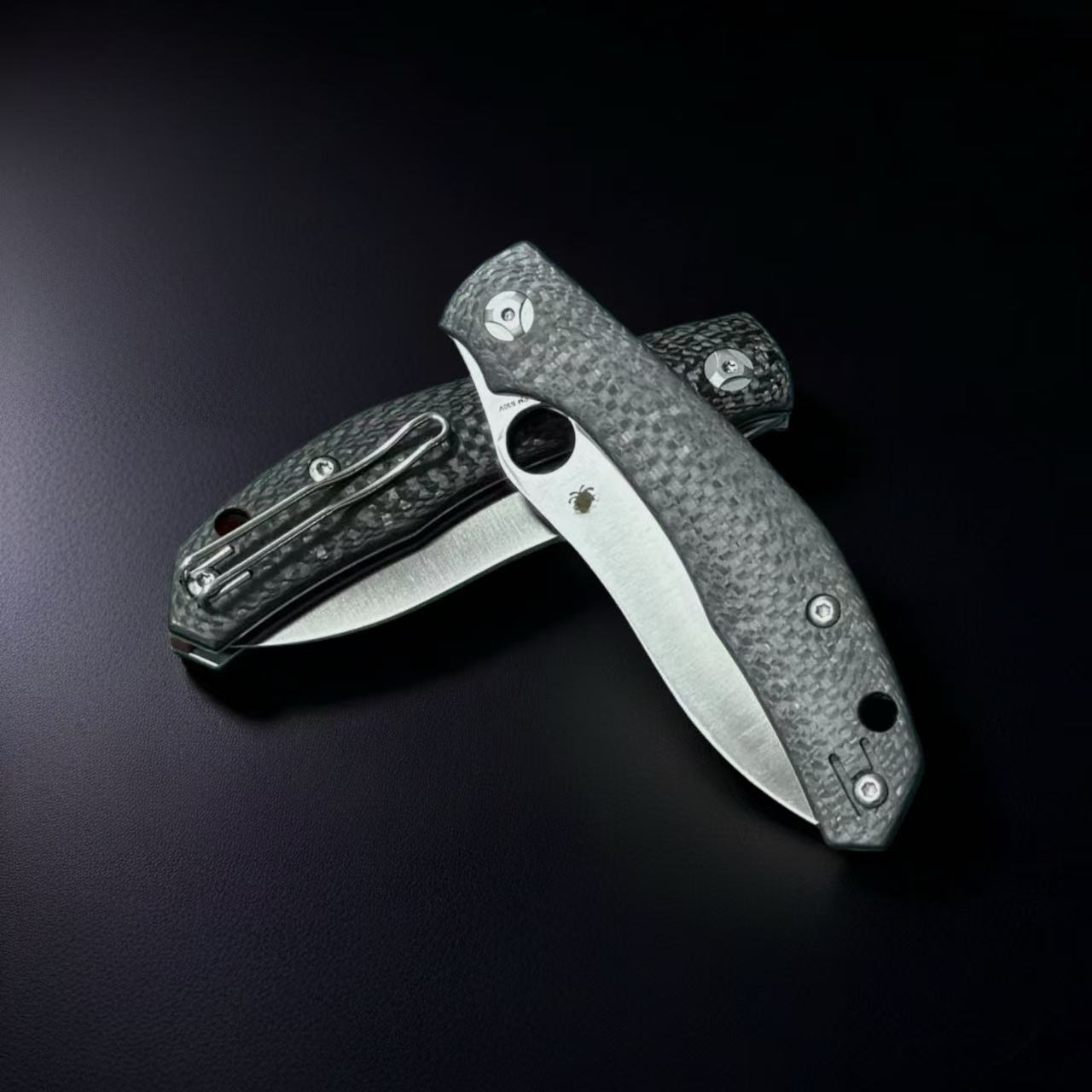 C241 Blade Carbon Fiber Handle EDC Pocket Folding Knife Utility Outdoor Camping Hunting Survival Fold Knife