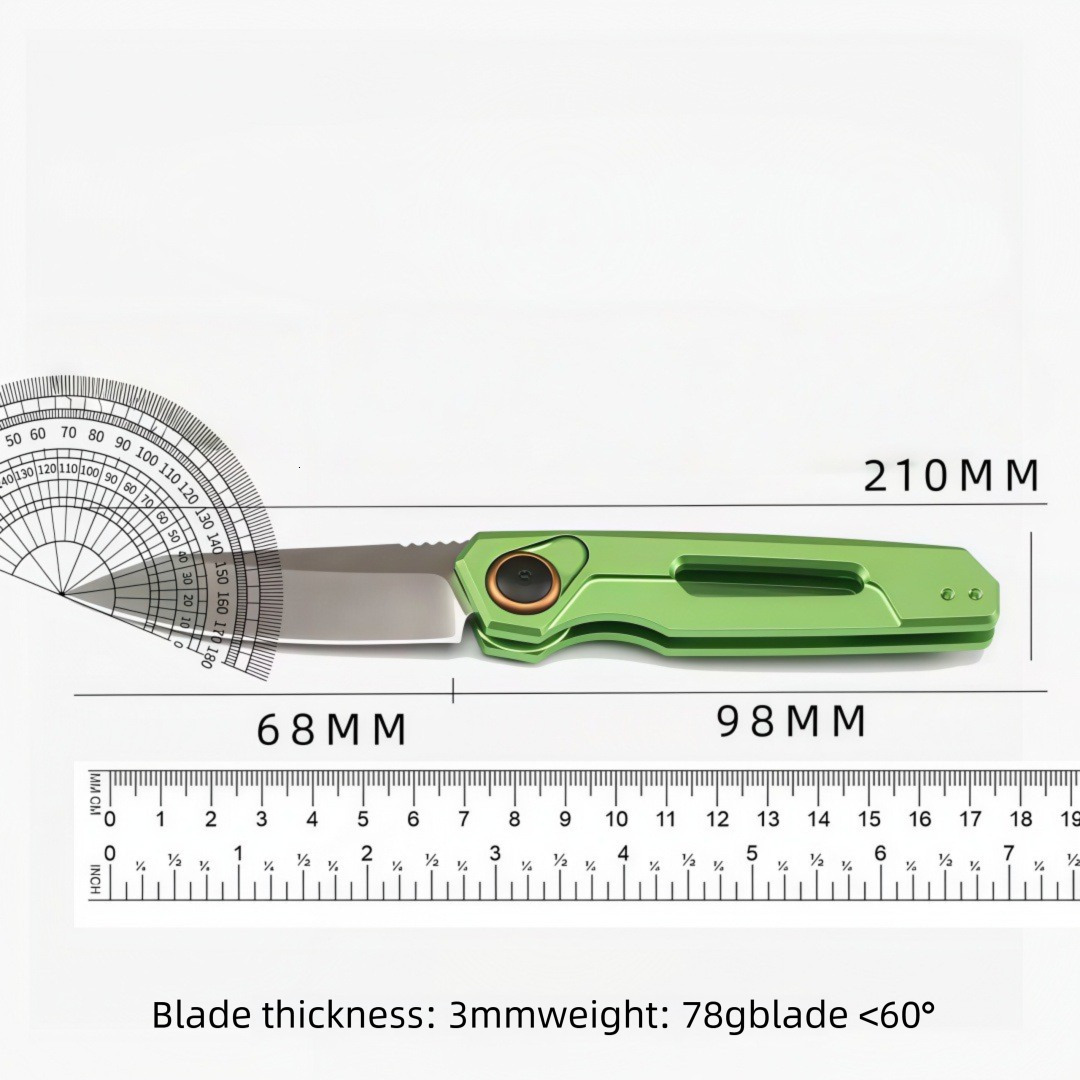 ks 7550 Launch 11 Folding Knife 2.75" CPM-154 Steel Blade Outdoor Camping Portable Pocket Knife Multi-purpose EDC Tool Gift