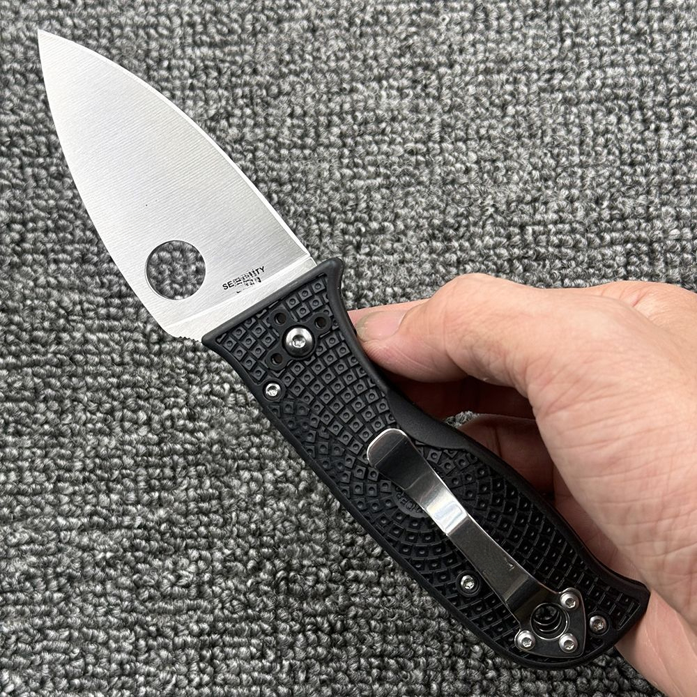 C69 Folding Knife Blade Nylon Fiber Handle High Hardness Sharp Outdoor Camping Portable Knife Practical Cutting Knife
