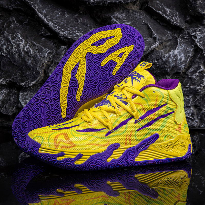 2026 New Spring Triple Ball Generation 3 High - top Basketball Shoes for Students and Teenagers Practical Wear - resistant Sports Shoes.