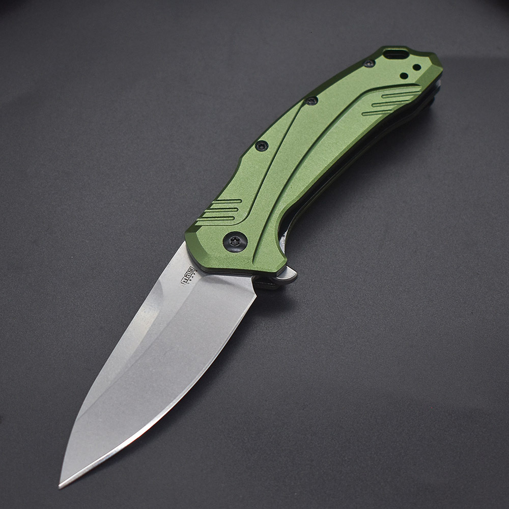 1776 Pocket Folding Knife D2 Steel Blade T6 Aluminum Alloy Handle Cutting Rescue Camping E-Tool Survival Outdoor Waist Knife