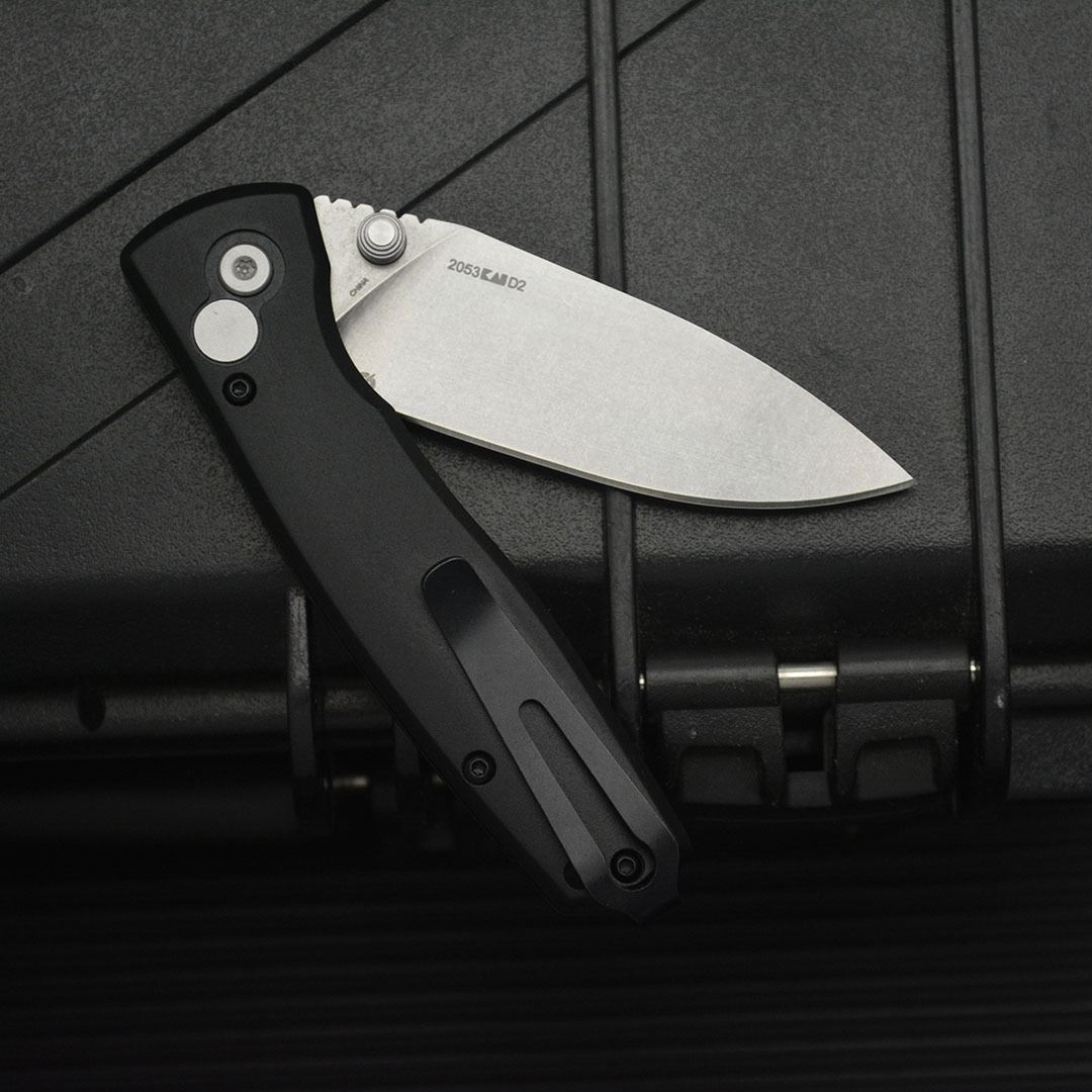 KS 2053 Folding Knife Sharp Cutting Hunting Survival Pocket Knife Portable Rescue Camping Outdoor Knife 8cr13mov Blade Aluminum Handle