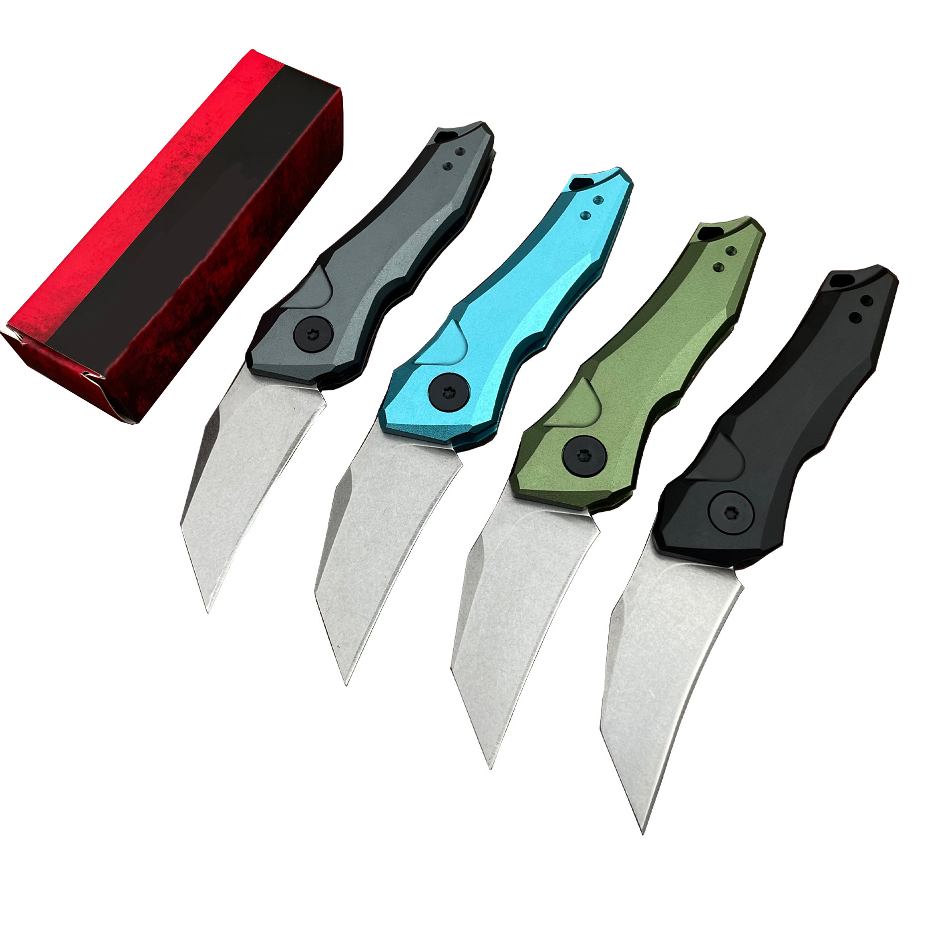 Folding Knife 7350 Outdoor Camping Aviation Aluminum Handle Pocket Survival Tactical Hunting Utility Kitchen Knives CED Tools
