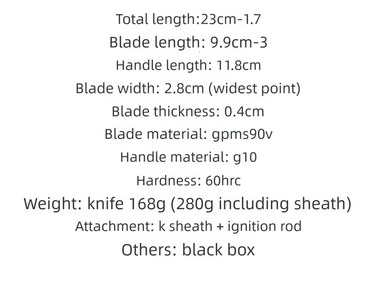 FB37 knives Straight Blade High Hardness Kitchen Household Outdoor Camping Multifunctional Portable Tool Knife