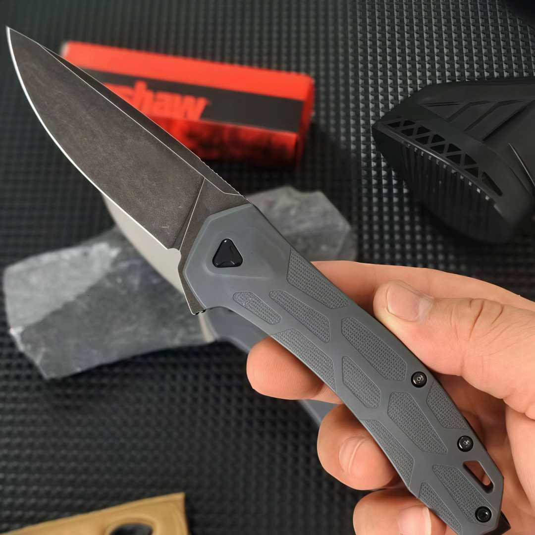 2042 Folding Pocket Knife D2 Blade Nylon Fiberglass Handle Multifunction Fruit Outdoor Camping Knife EDC Defensive Tools
