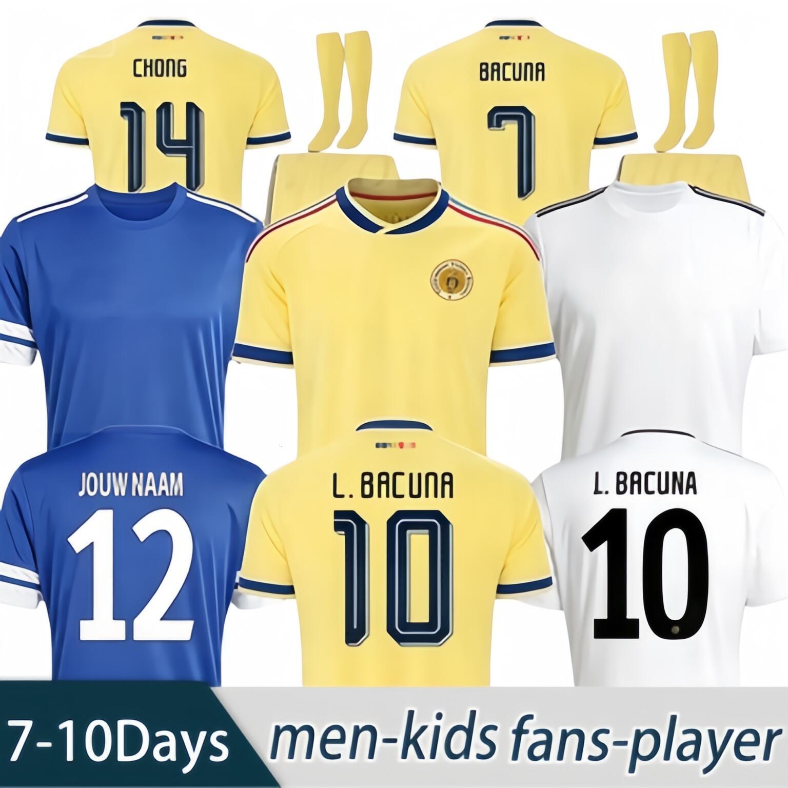 Curacao jersey 2026 World Cup Away Kit JUNINHO BACUNA Soccer Jersey HANSEN ANTONISSE MARTHA GORRE TAHITH CHONG BRENET BAZOER OBISPO SAMBO Football men shirt