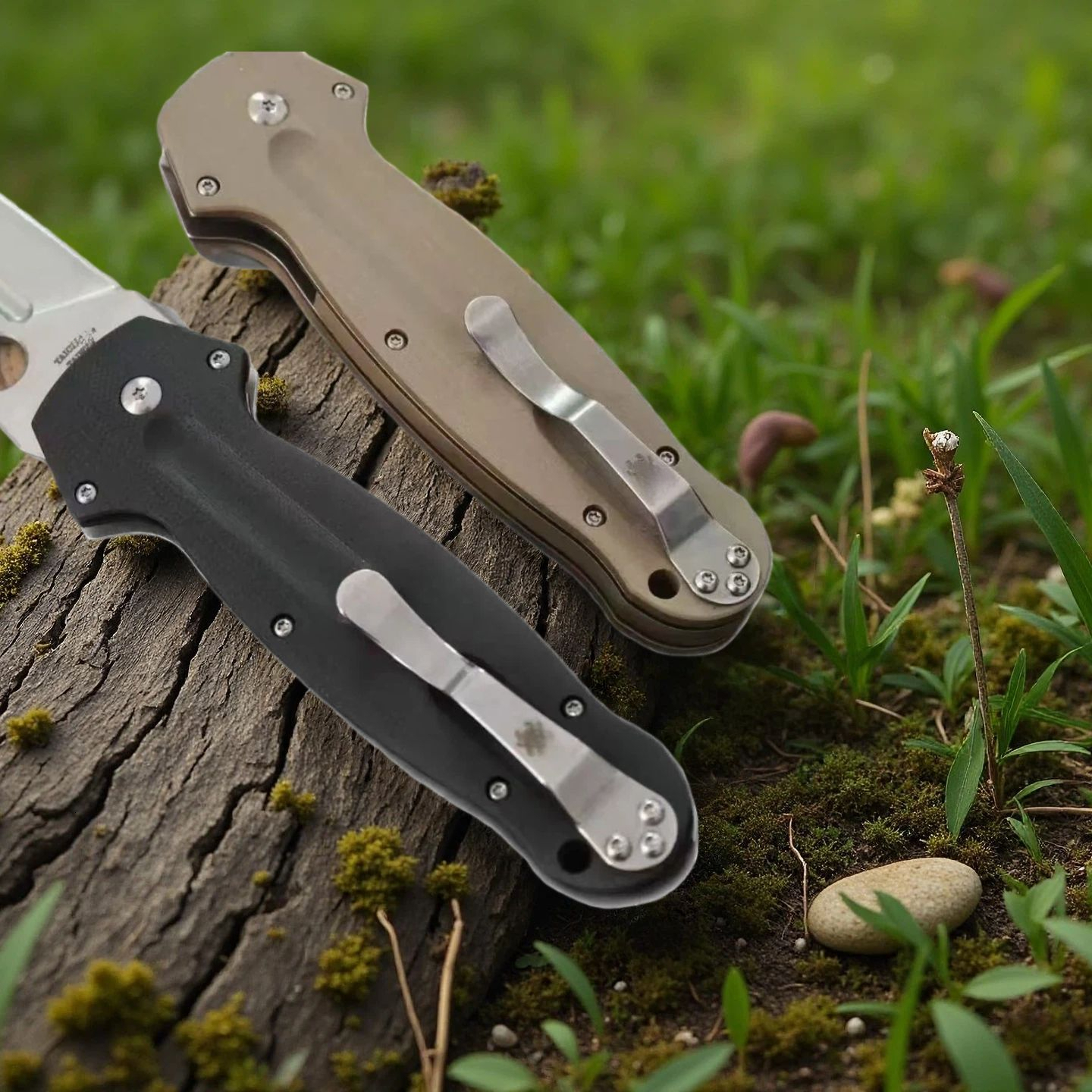 C215 Outdoor Portable High Hardness Sharp Durable Self-Defense Survival Folding Knife