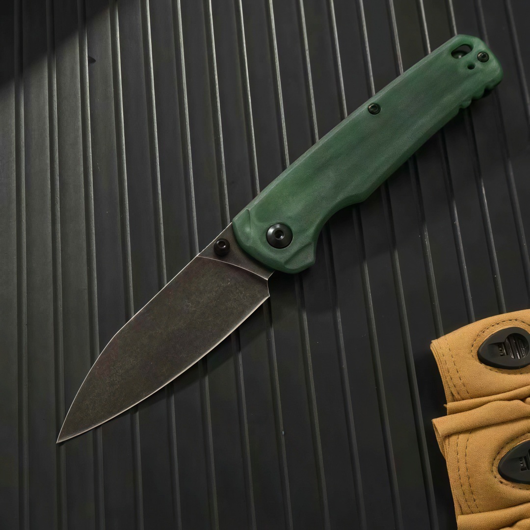 6105 Outdoor Folding Pocket Knife Camping Survival Cutting Barbecue Hunting Self-defense Fishing Multi-purpose Tools