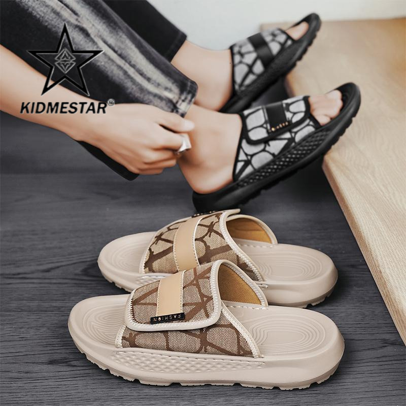 2026 Men's New Luxury Outdoor Leisure Beach Slippers With Velcro Fasteners - Designer Style - Sporty Design - Lightweight Comfortable Breathable 