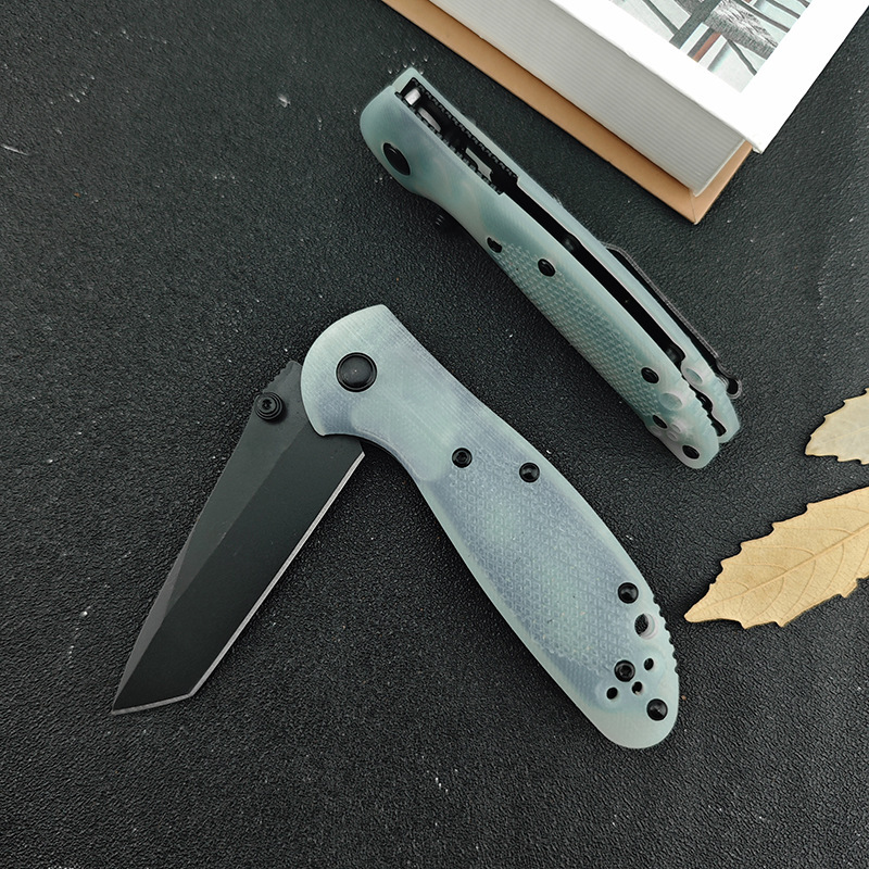 BM577 Tactical Hunting Combat Portable Jackknife Outdoor Camping Hiking Folding Knife G10 Handle Jungle Adventure Defense EDC Tools