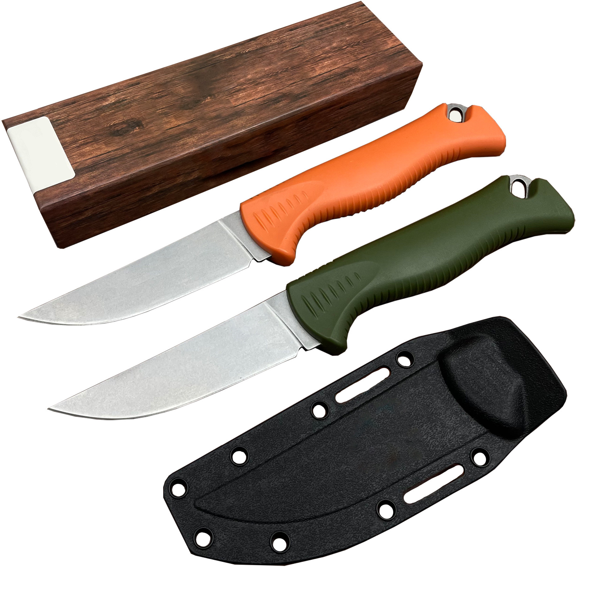 BM 15505 Outdoor Fixed Blade D2 Steel Blade Nylon Fiber Handle Ideal for Camping Exploration and Hunting Specialized EDC Knives
