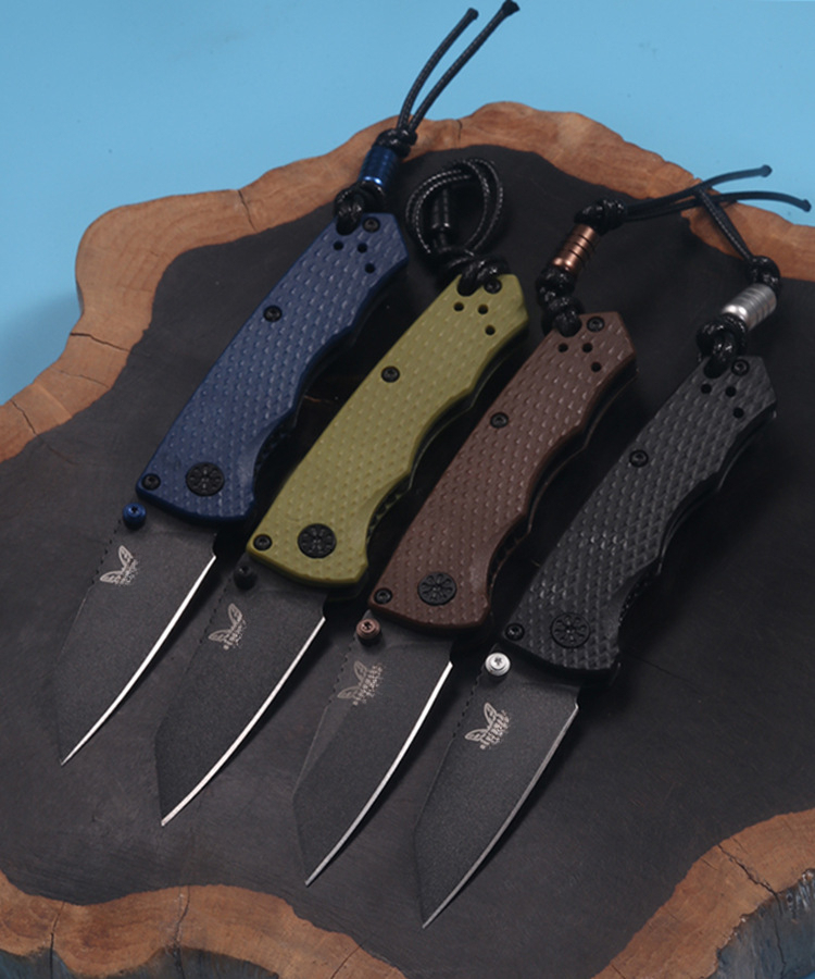 BM 290 model outdoor small knife, multifunctional folding knife, outdoor camping and fishing, men's and women's gifts, collector