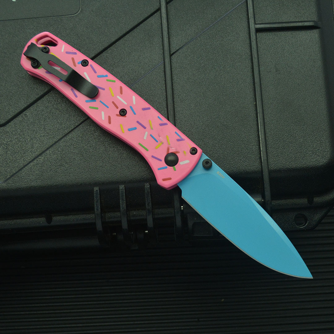 535 Donut Bearing Aluminium Alloy Handle Outdoor Convenient Camping Field Pocket EDC Fruit Knife